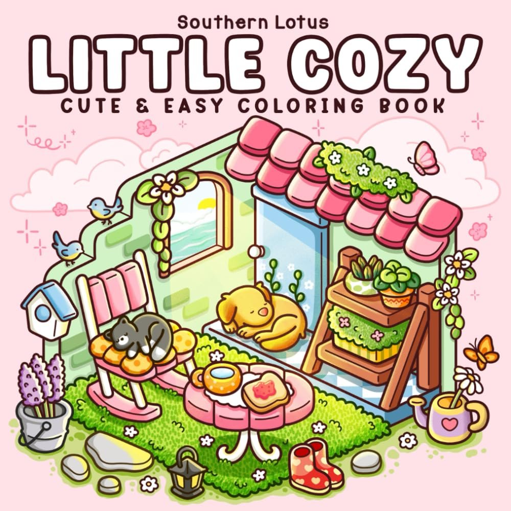 Little Cozy - Relax and Color Your Way to Chill