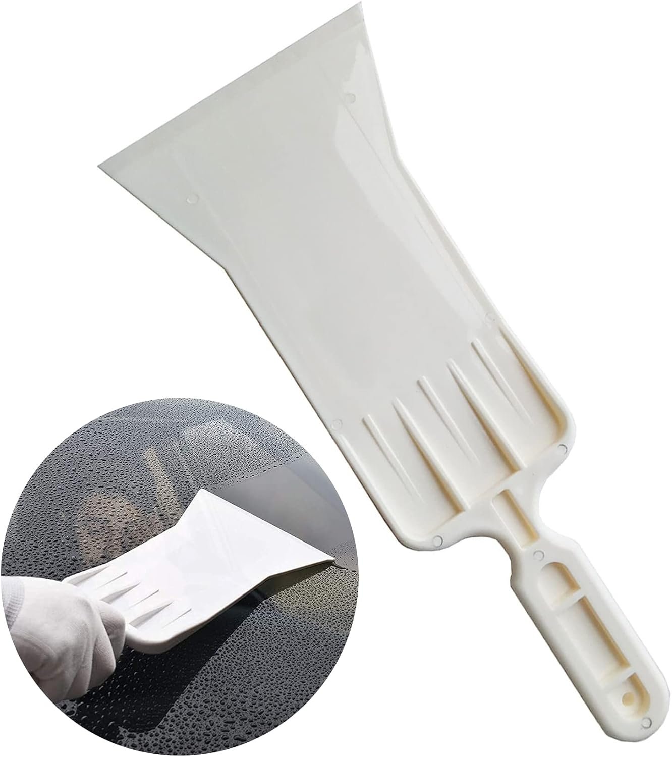 Reach High Surfaces with Long Handle Auto Squeegee
