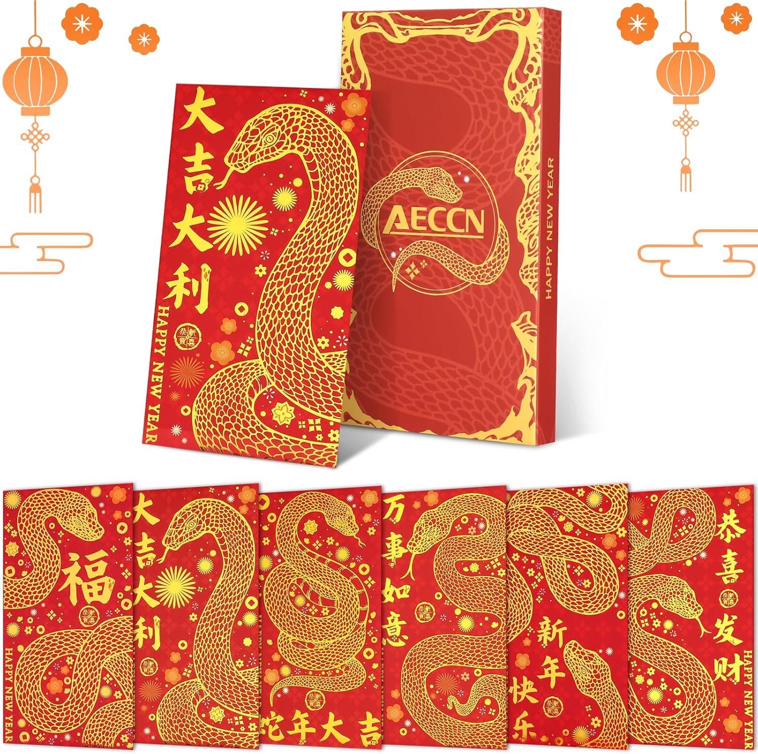 Celebrate Lunar New Year with Festive Red Envelopes