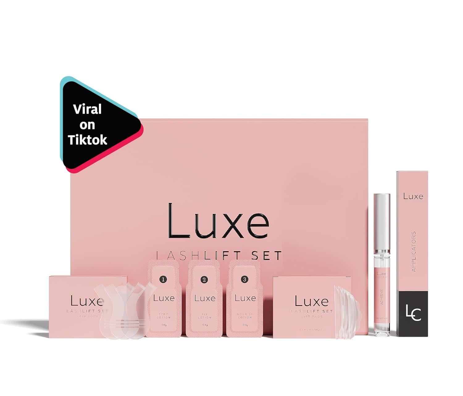 Luxe Lash Lift & Tint Kit: Salon-Quality Lashes at Home