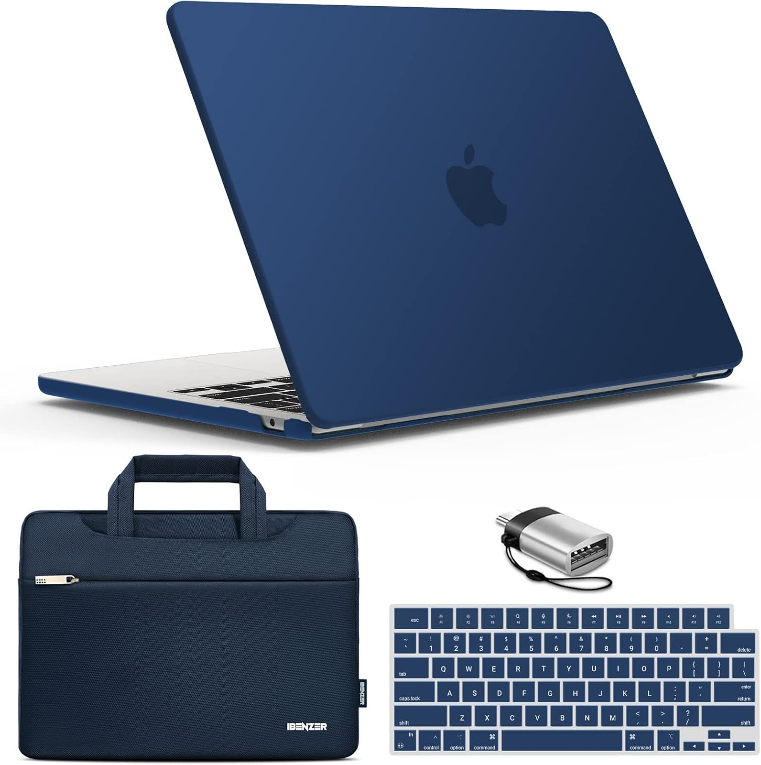 Complete MacBook Air Protection: Hard Shell, Keyboard Cover & Sleeve