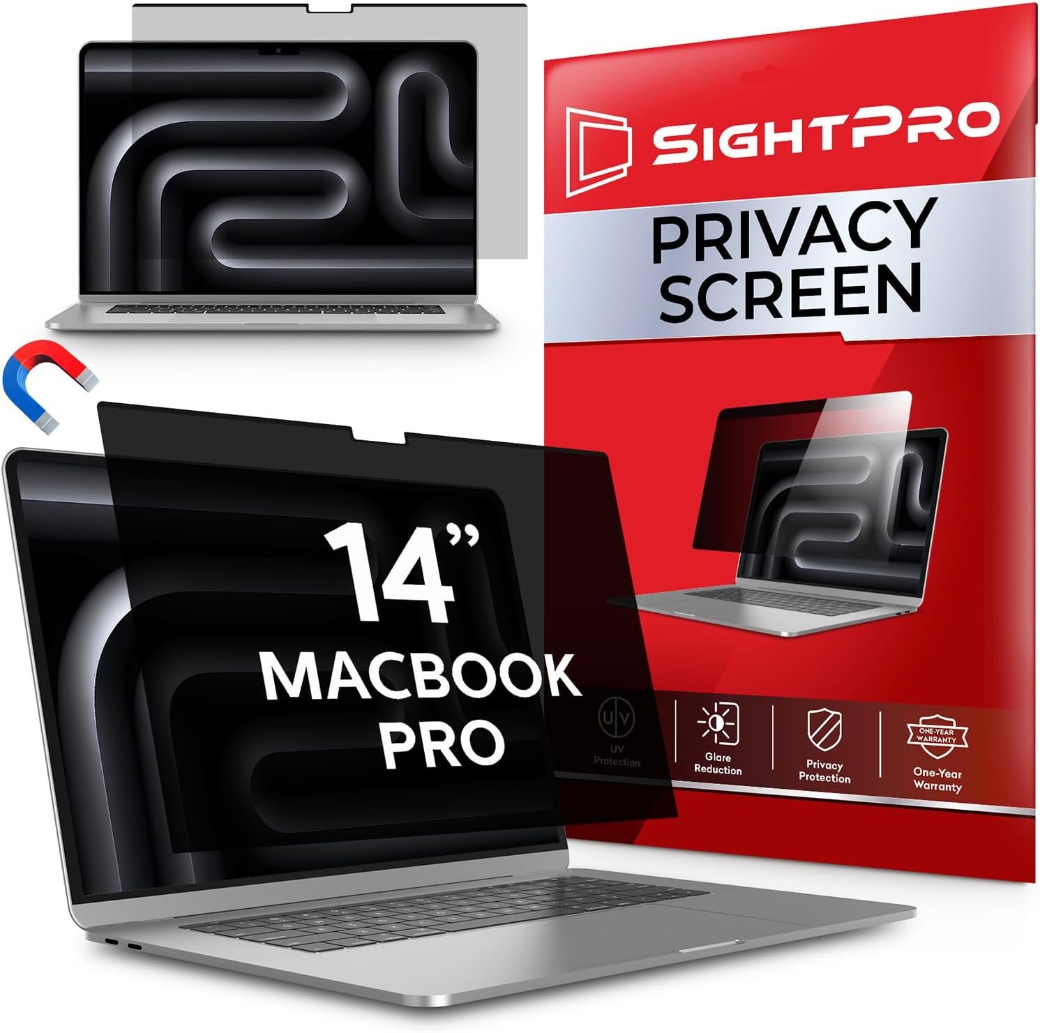 Work Confidently Anywhere: MacBook Pro Privacy Screen