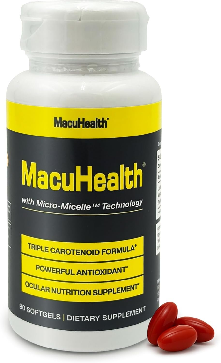Protect Your Vision with MacuHealth Triple Carotenoid Eye Vitamins