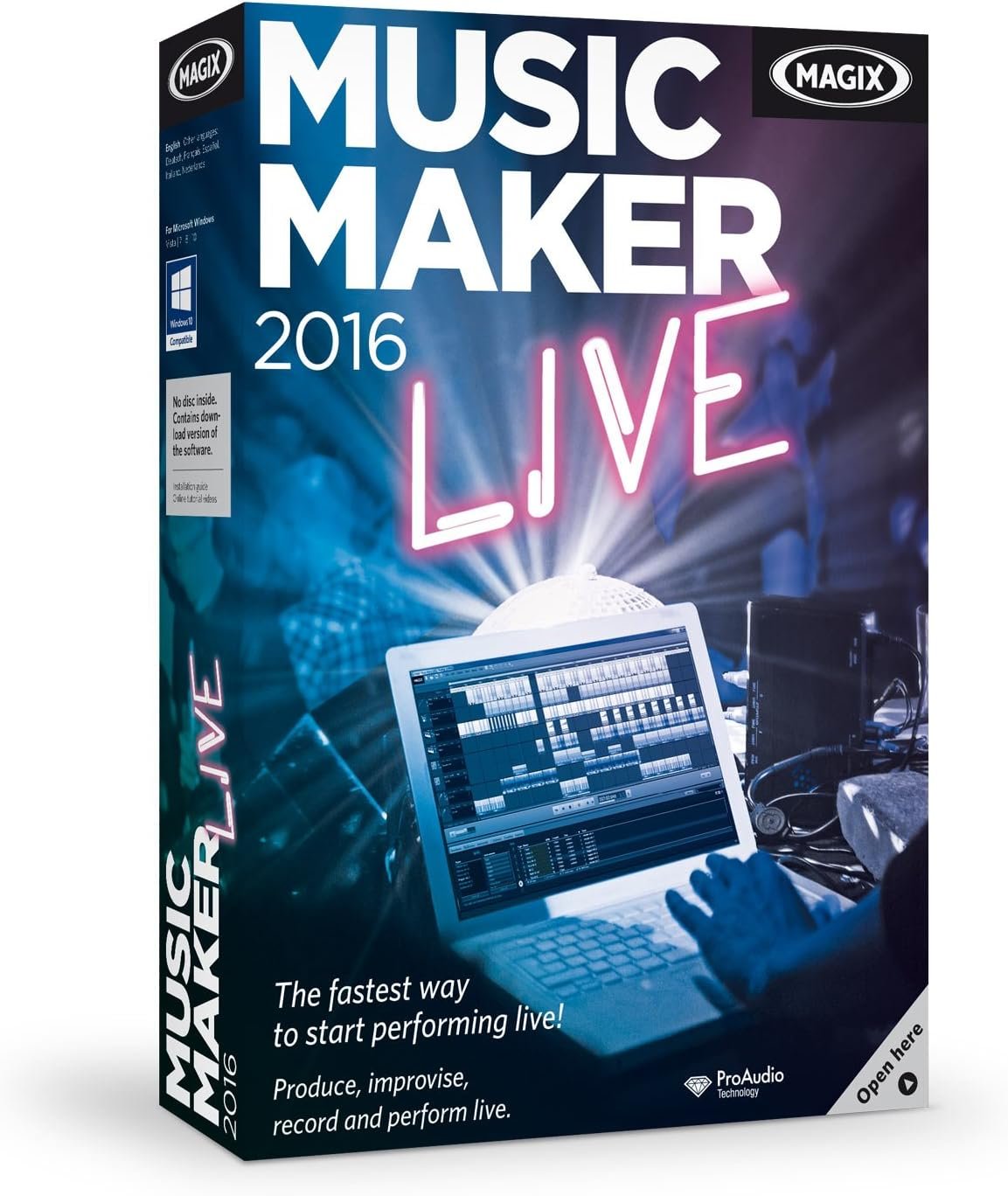 Produce Live Beats Instantly – MAGIX Music Maker 2016 Live
