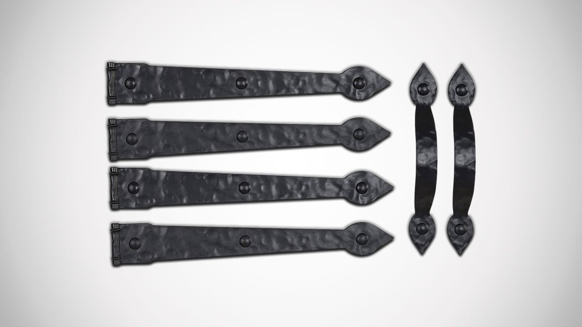 Magnetic Decorative Garage Door Hinges & Handles