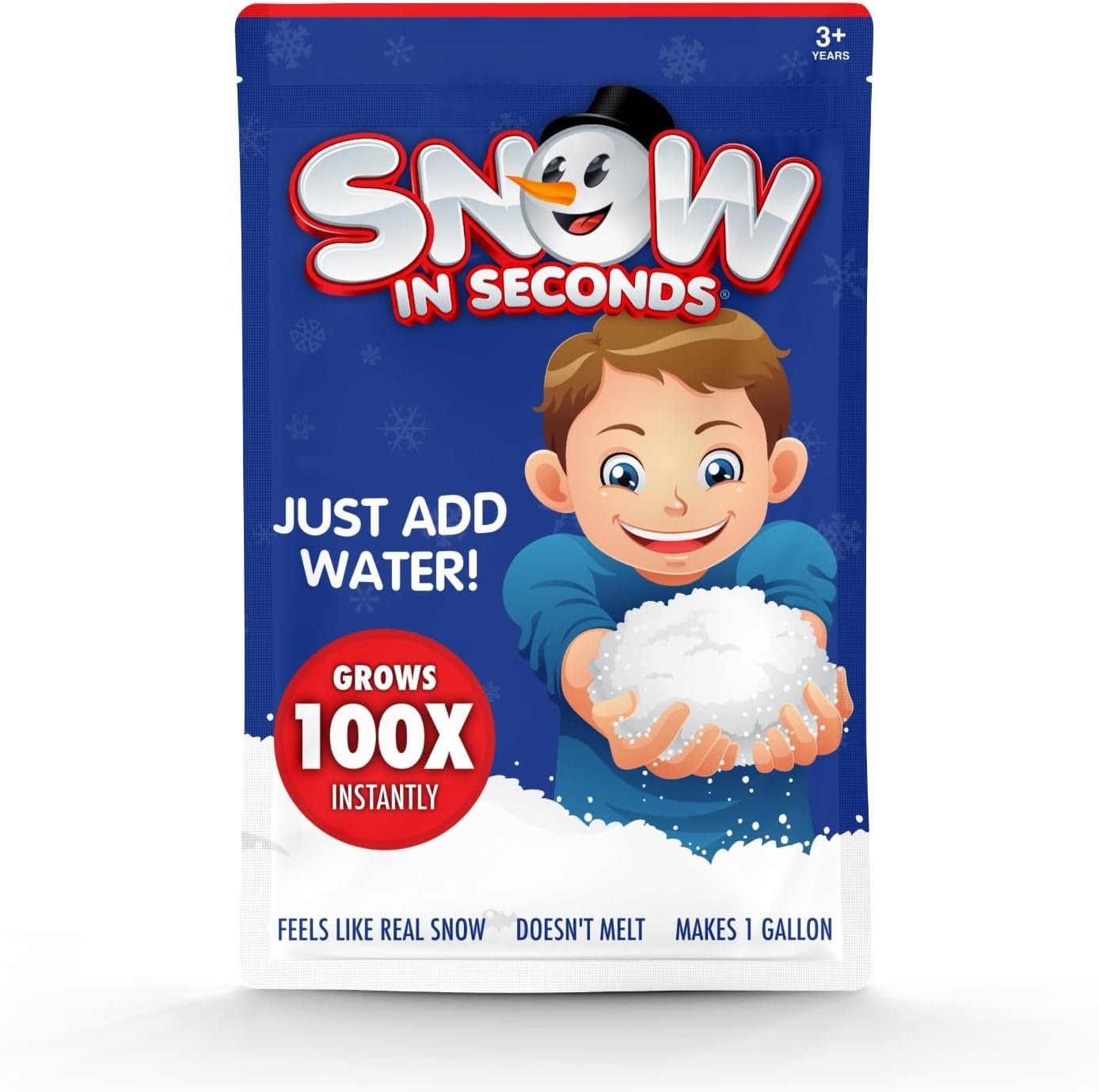 Make Your Own Fluffy Instant Snow Anytime!