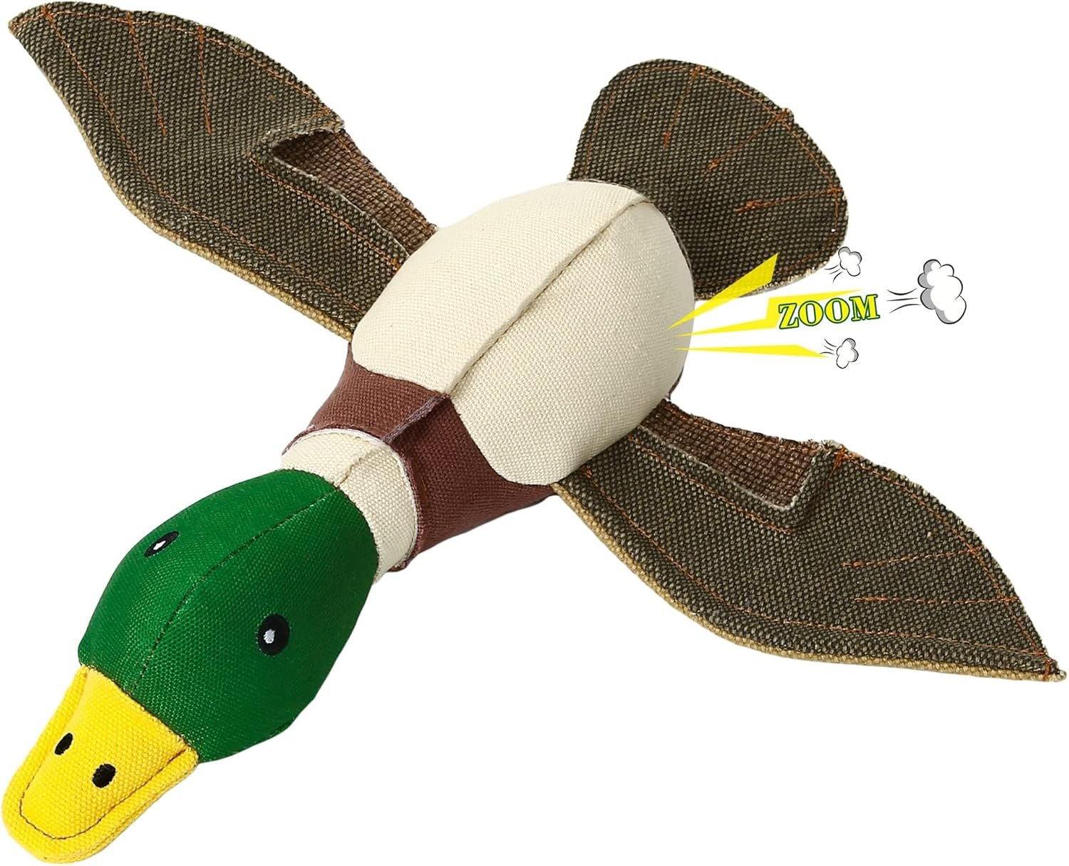 Mallard Dog Toy: Squeaky Fun for Large Breeds