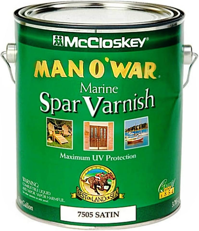 Man O' War Varnish: Marine-Grade Wood Protection in One Gallon