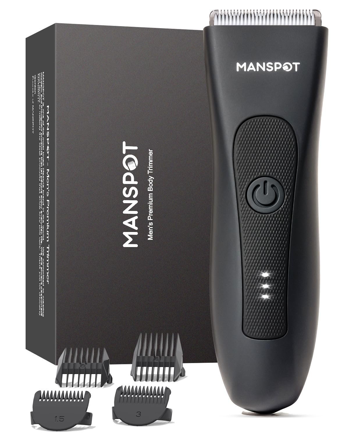 The Smoothest Manscape: Precision Groin & Body Hair Trimmer