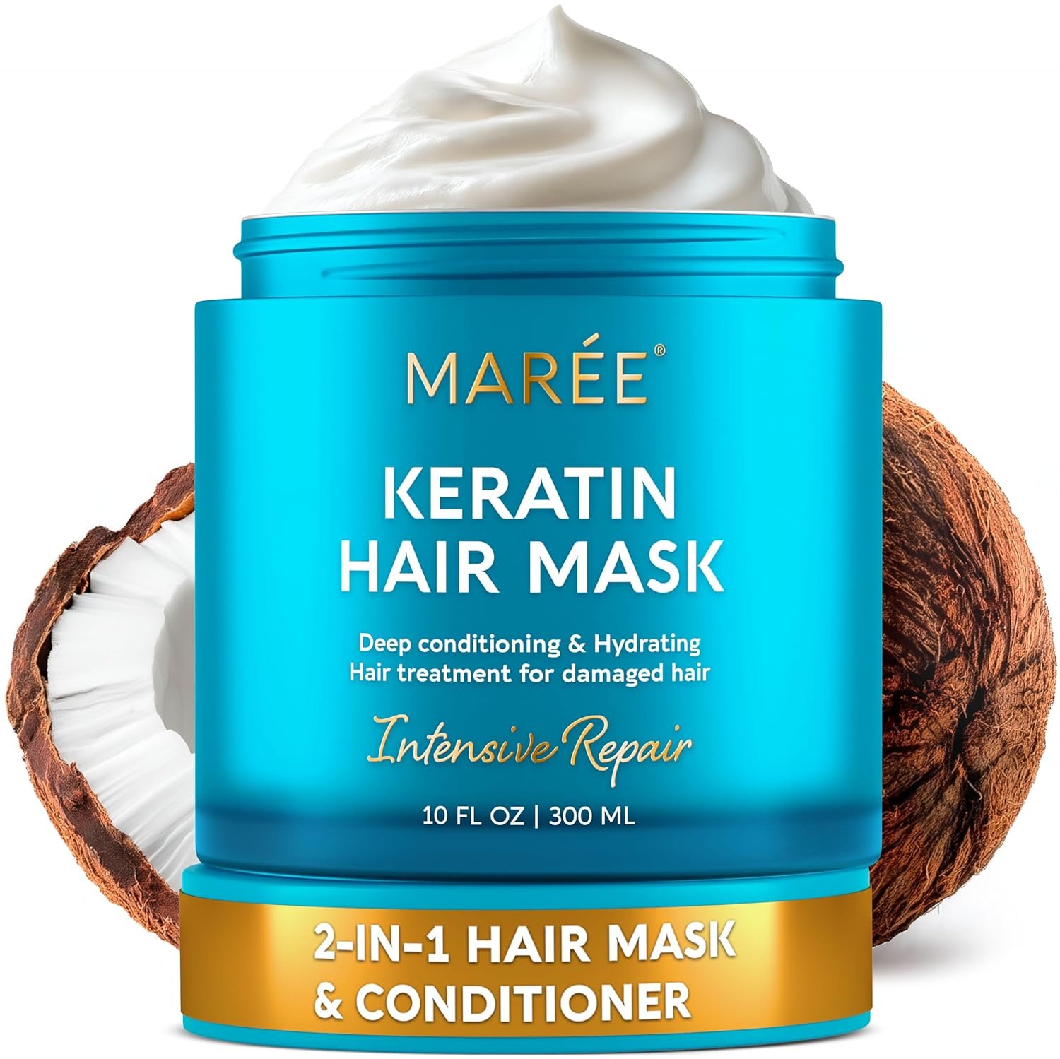 MAREE Keratin Hair Mask: Deep Repair for Damaged Hair