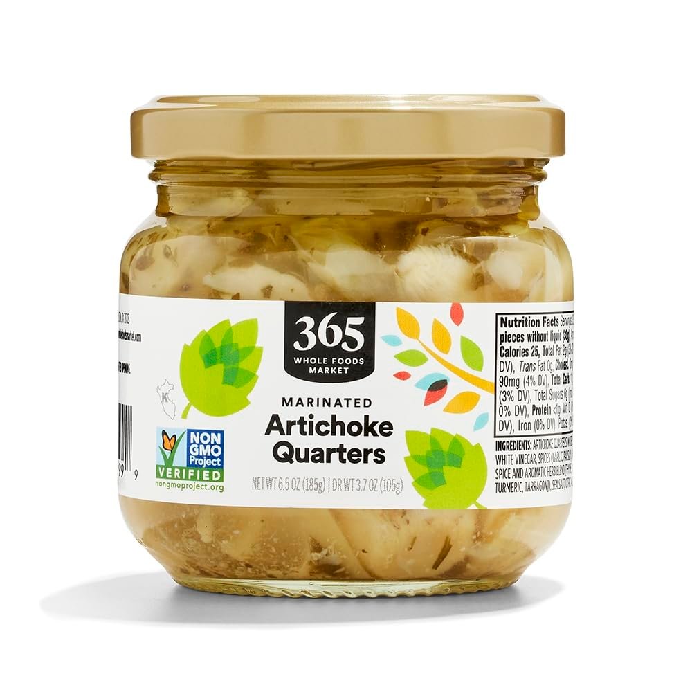 Delicious Marinated Artichoke Quarters from Whole Foods