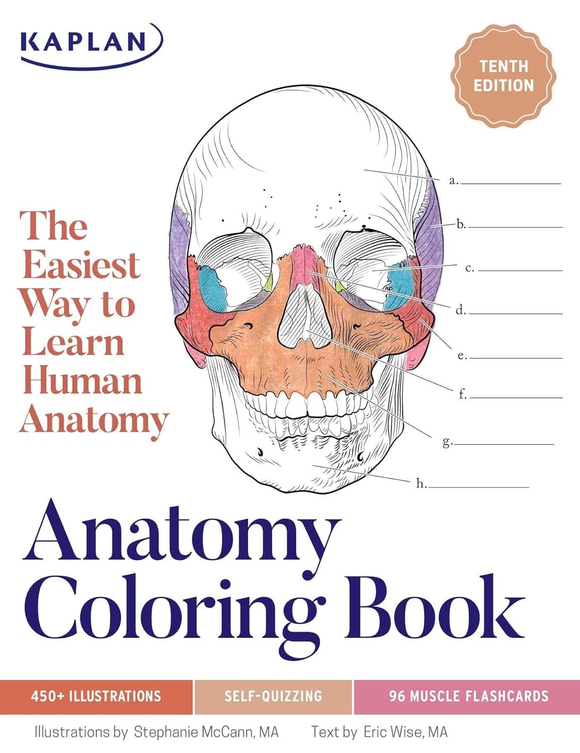 Master Anatomy Through Coloring: Kaplan's Medical Study Guide