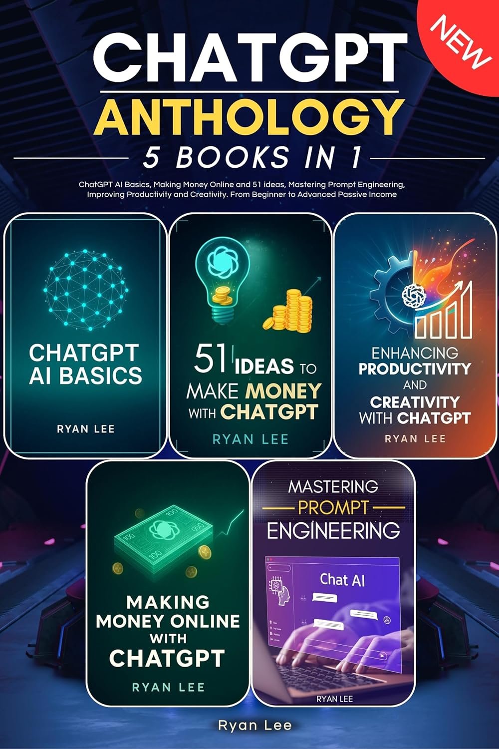 Master ChatGPT: 5 Essential Books in 1 Guide