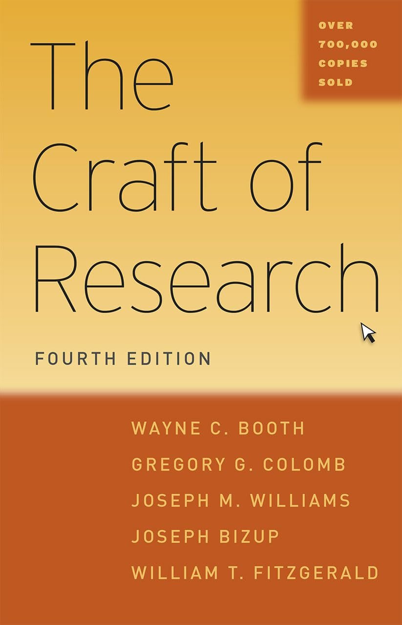 Master Research: The Craft of Research, 4th Edition