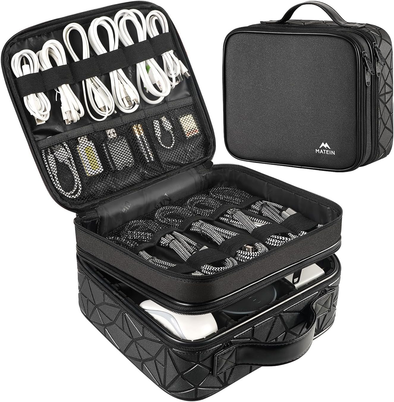 Organize Your Tech Essentials with MATEIN's Waterproof Cable Organizer