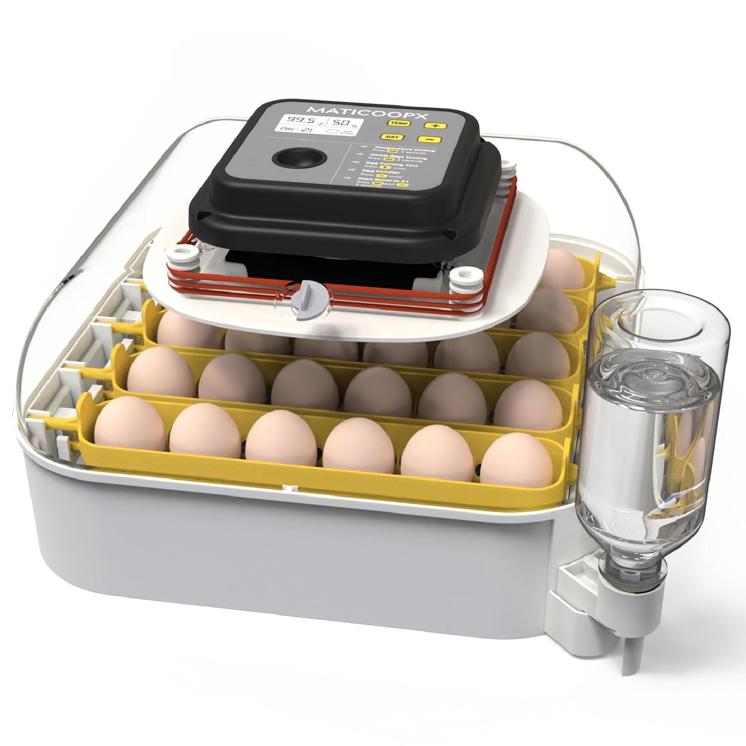 Hatch Perfect Chicks Every Time with MATICOOPX Incubator