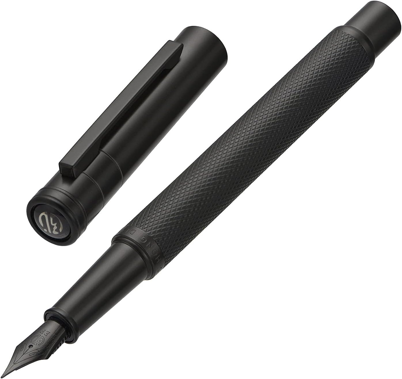 Write Smoothly with the Matte Black Forest Fountain Pen
