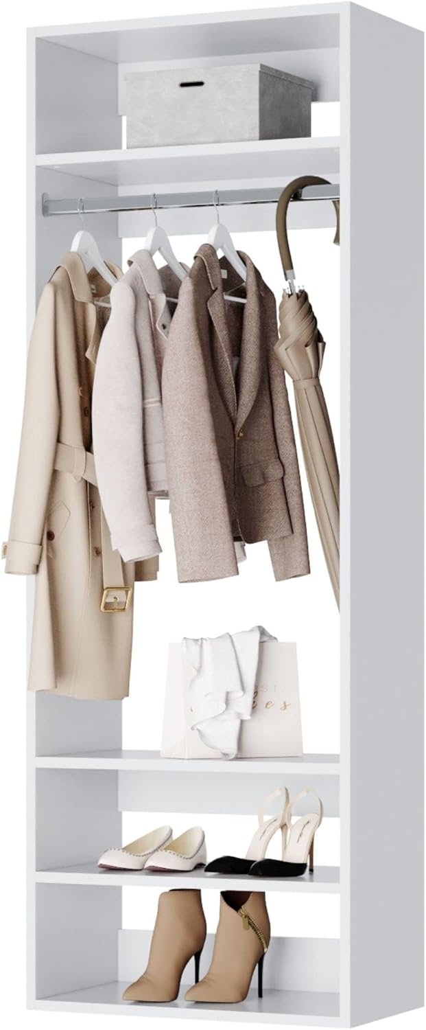 Maximize Closet Space with Modular Hanging Unit