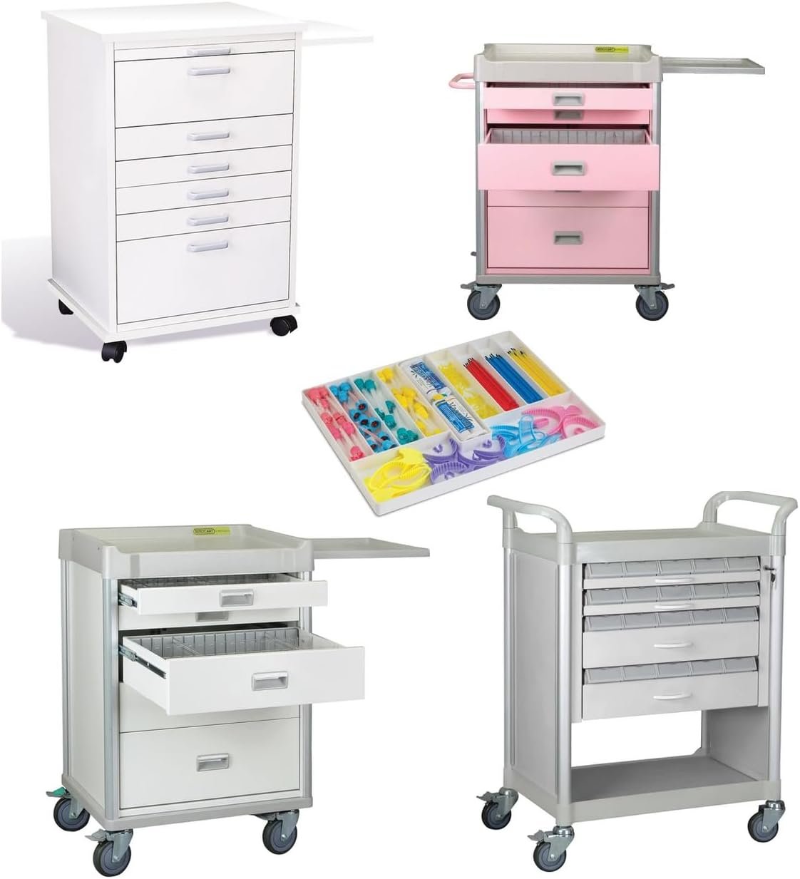Keep Dental Supplies Organized in 13 Compartments