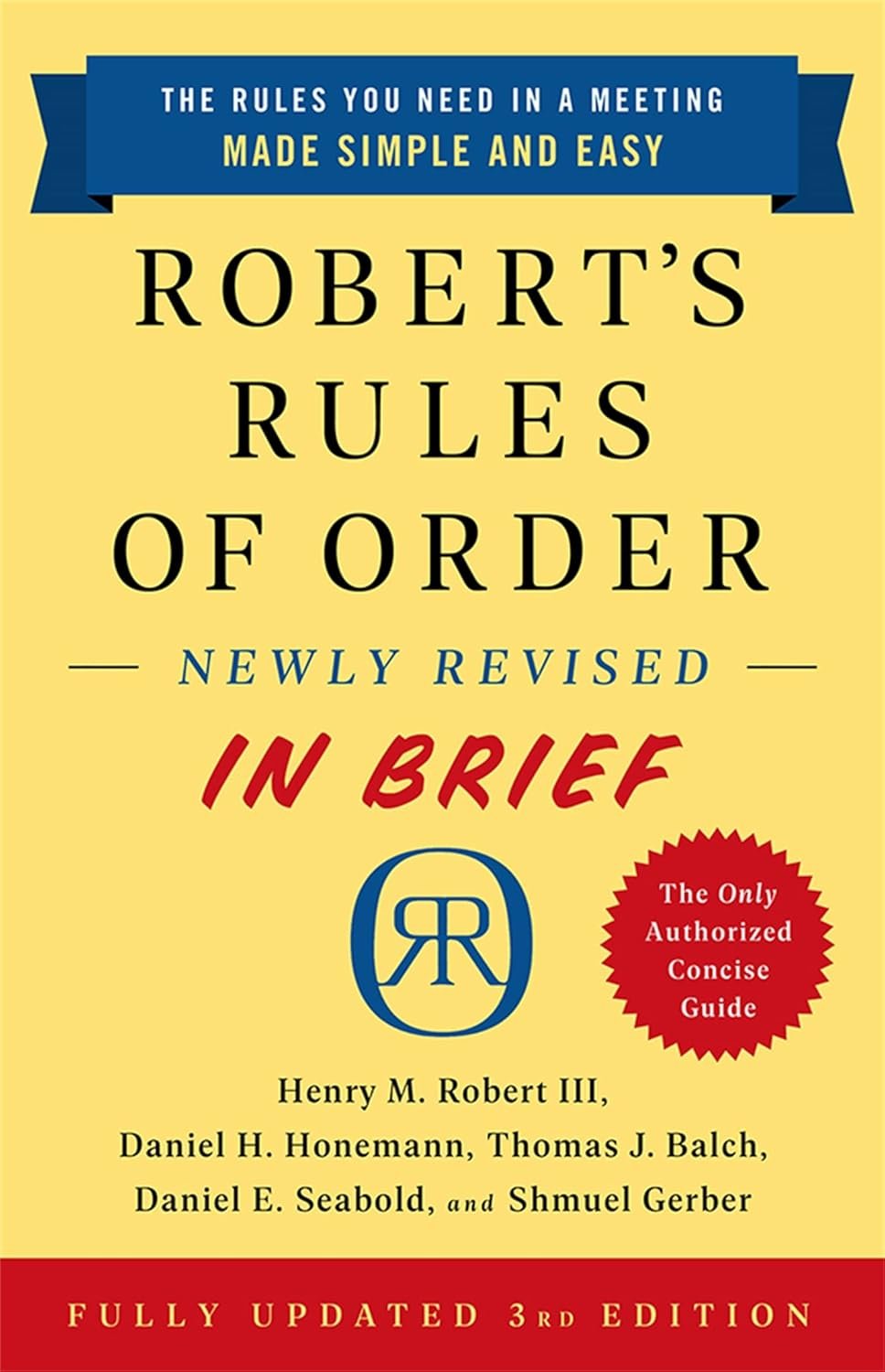 Meetings Made Easy: Robert's Rules in Brief