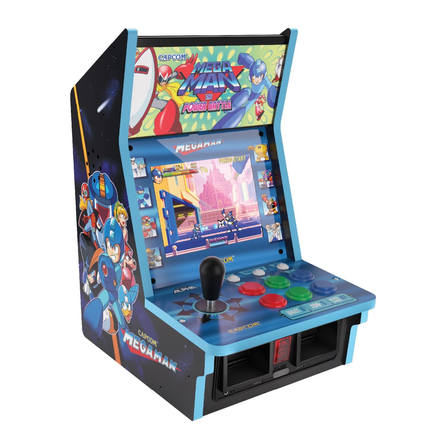 Mega Man Arcade Cabinet: 50+ Games & Competition Controls