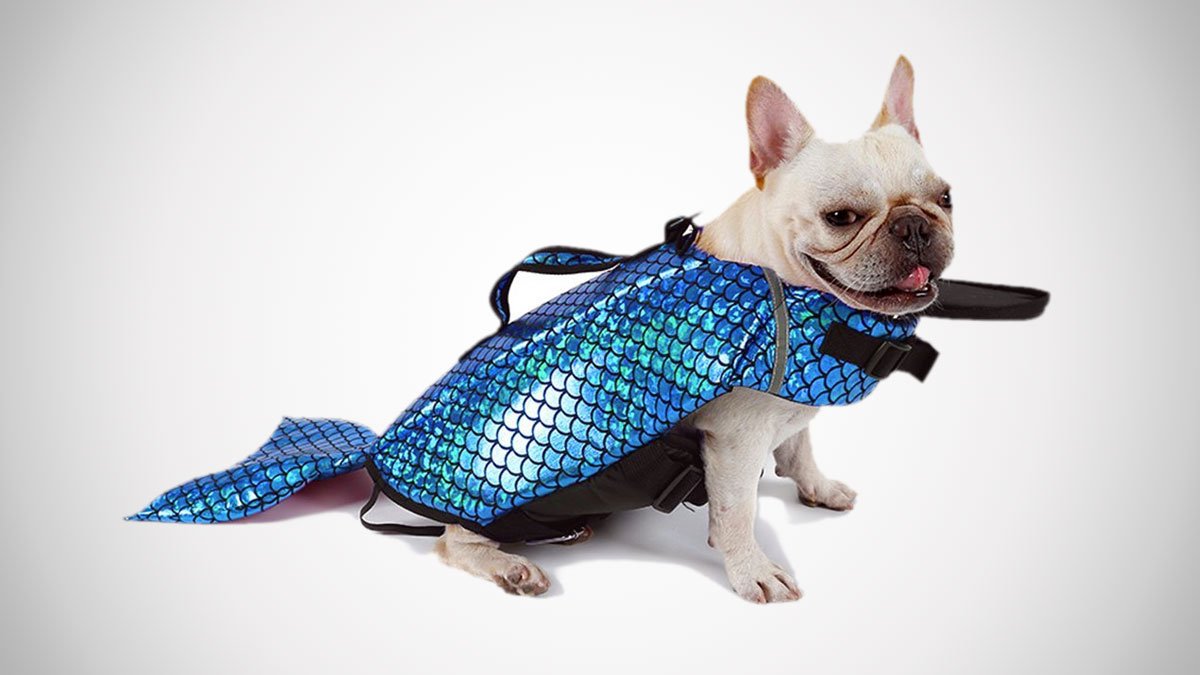 Mermaid Dog Life Vest