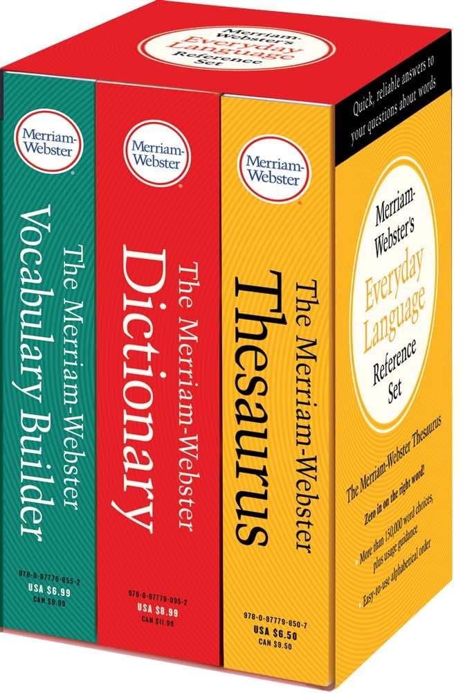 Enhance Your Language Skills with Merriam-Webster's Set