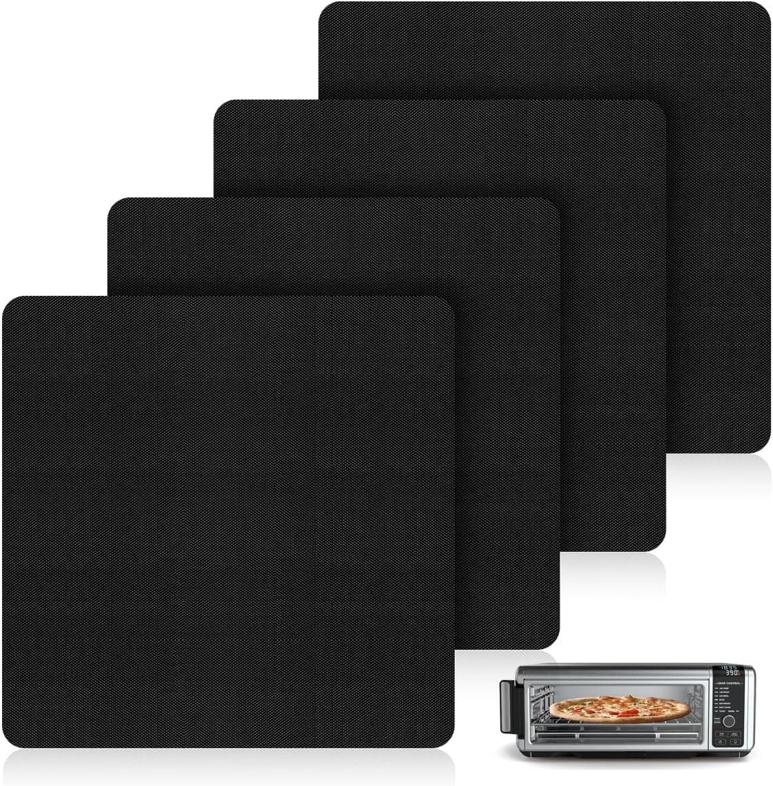 Mess-Free Air Fryer Protection - 4 Pack Oven Liners