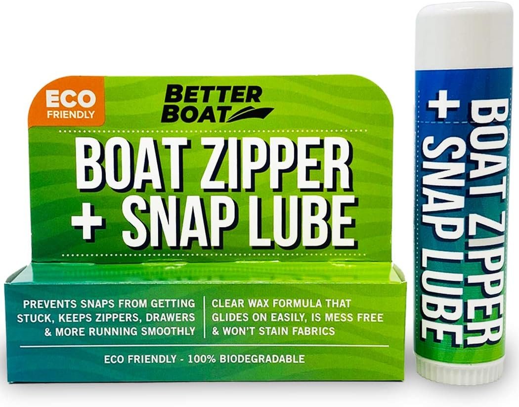 Mess-Free Zipper Wax Lube for Boats & Gear