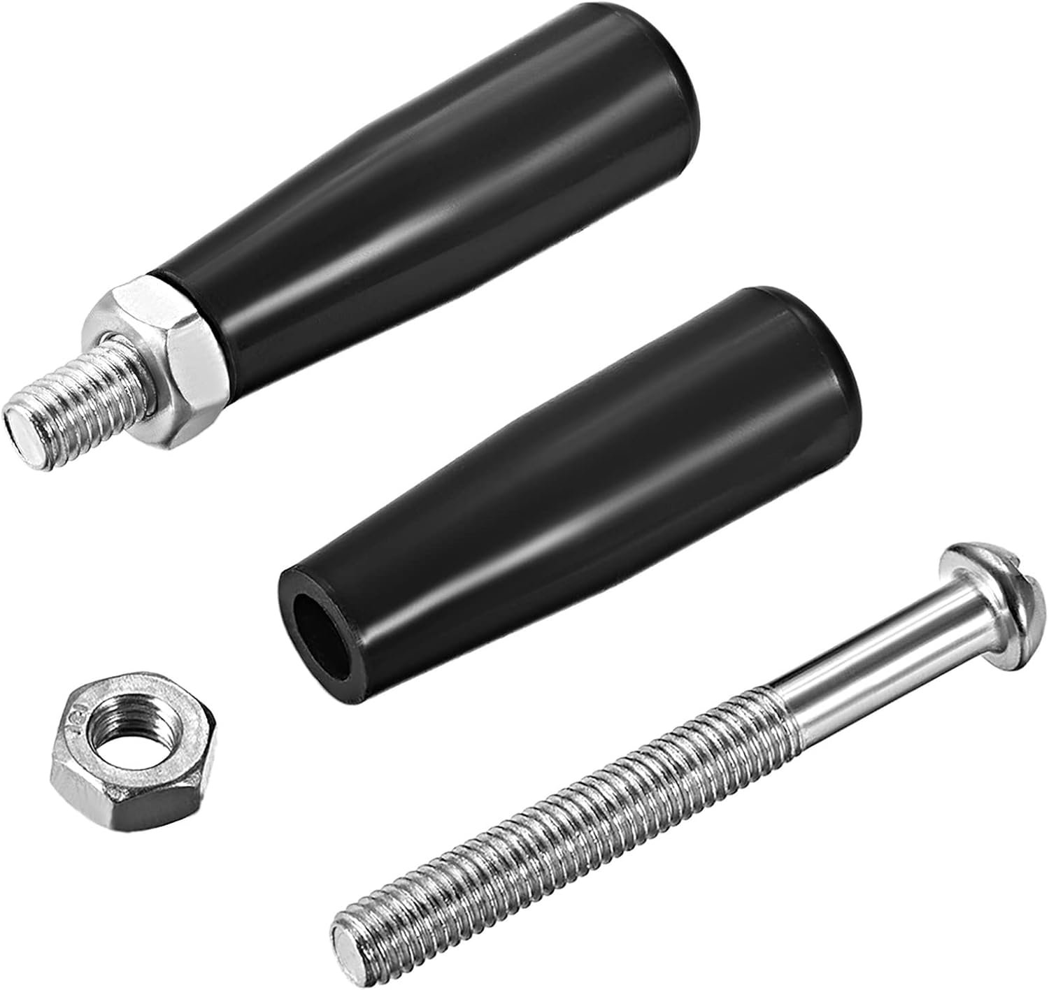 Durable METALLIXITY Clamping Handle Screw Knobs - 2pcs Set