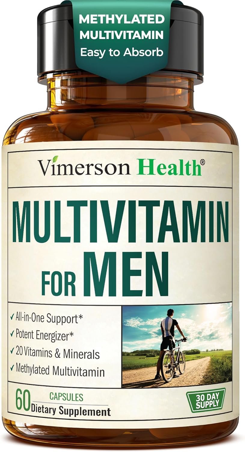Energize Daily with Methylated Men's Multivitamins