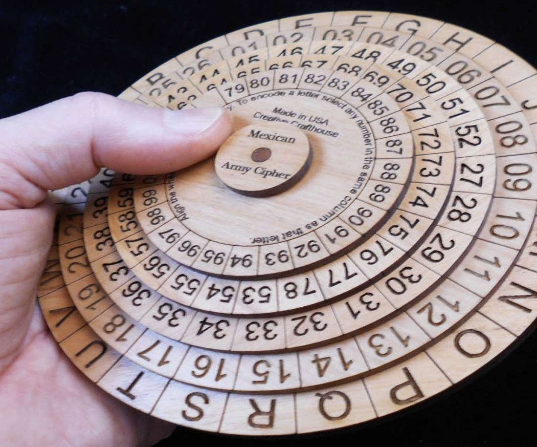 Mexican Army Cipher Disk