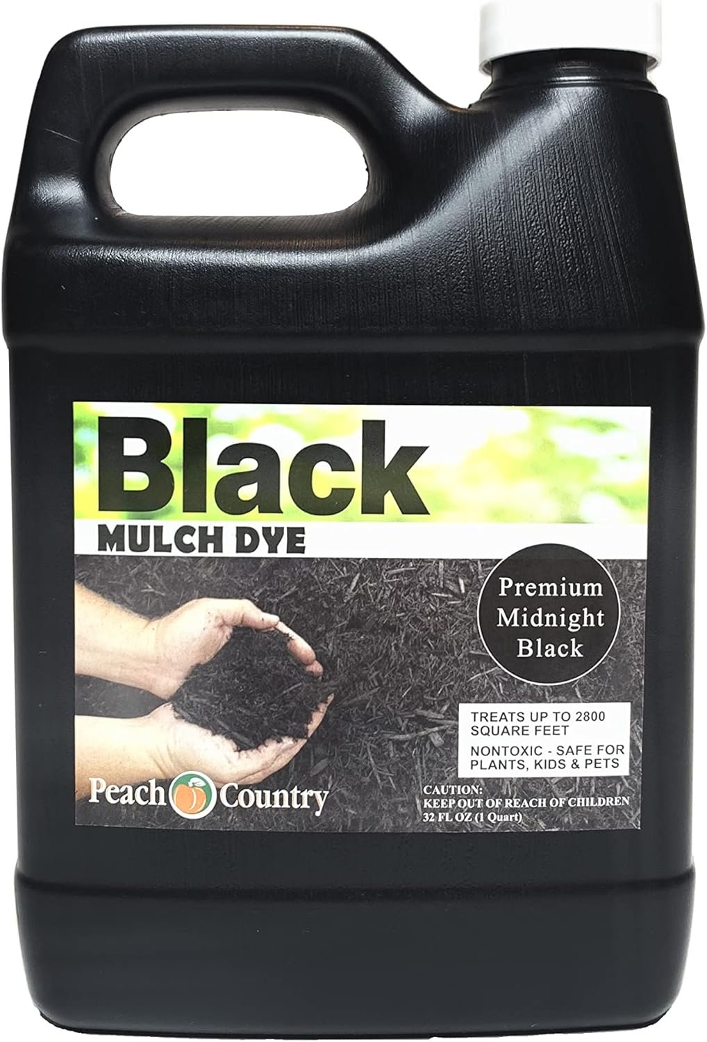 Midnight Black Mulch Dye: Refresh 2,800 Sq Ft Beds