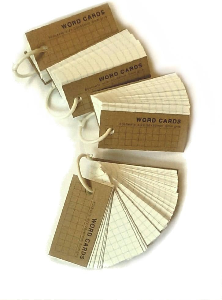 Organized Mini Flash Cards: 320 Cards Ready to Study