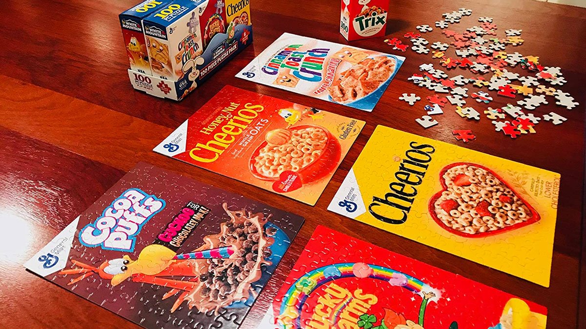 Mini Cereal Boxes Puzzle Pack