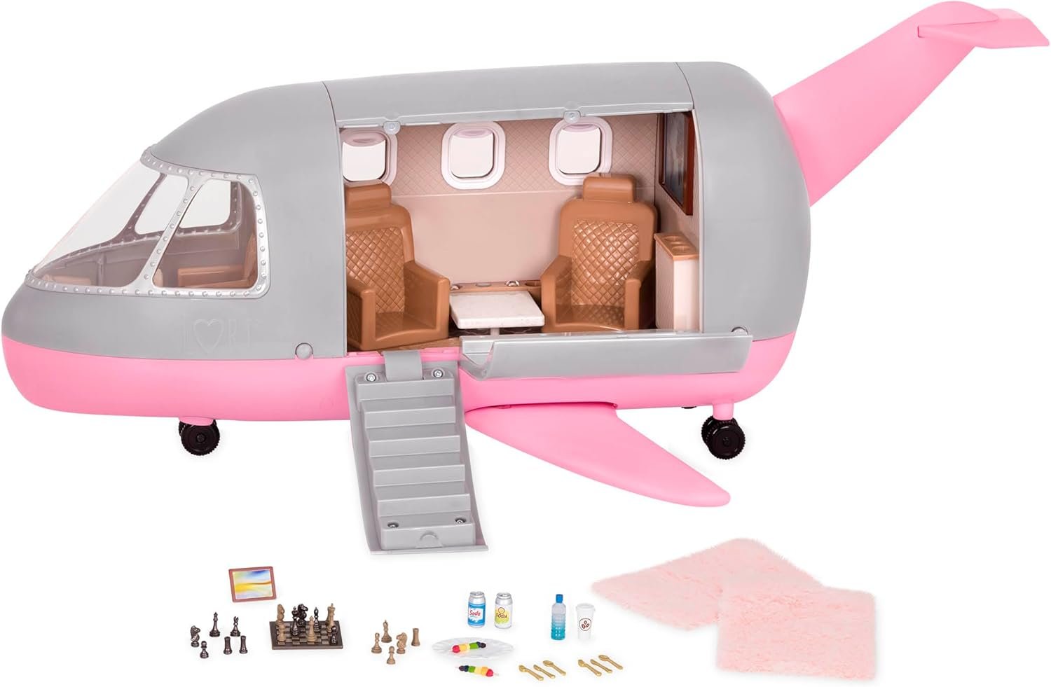 Mini Dolls' Sky-High Luxury Jet Adventure