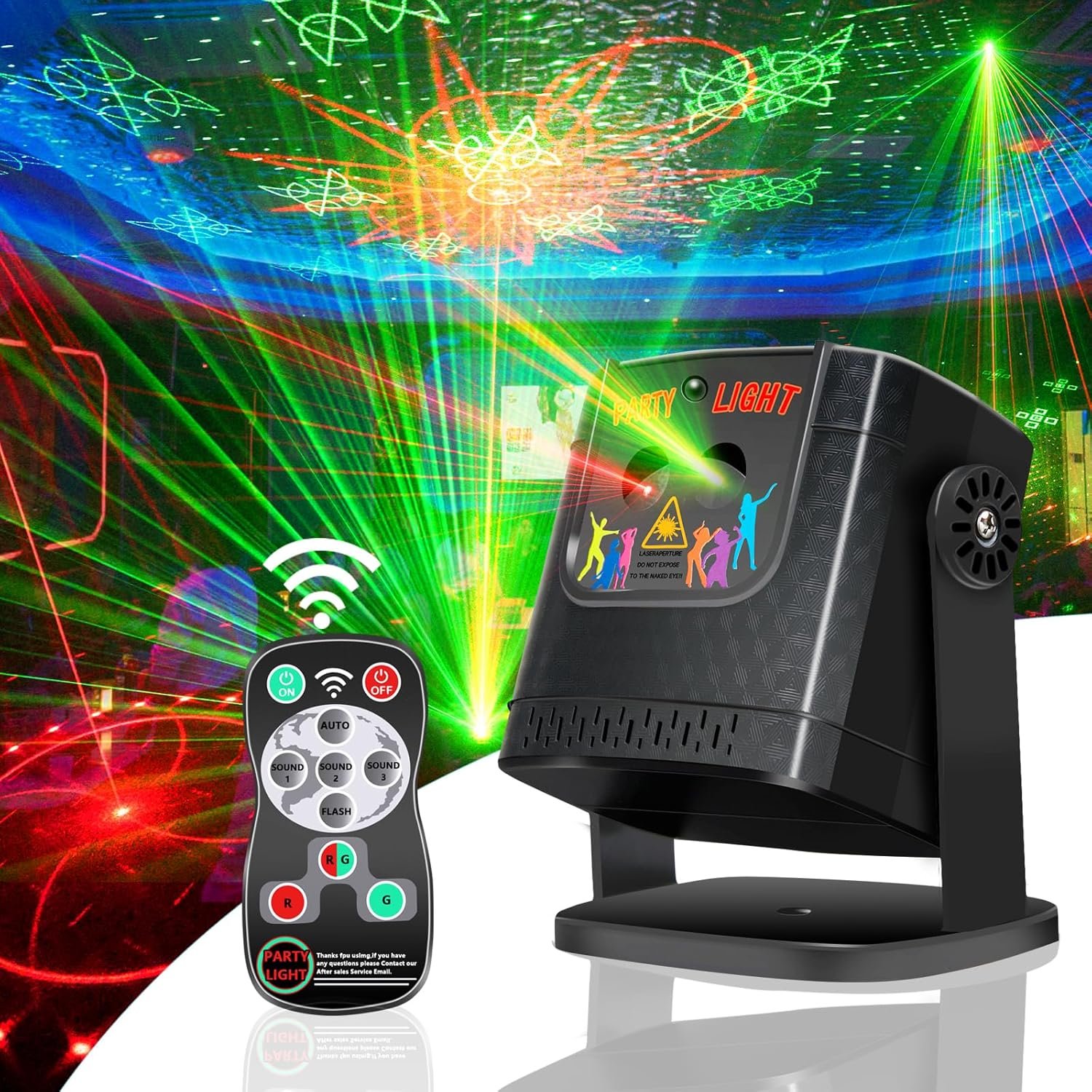 Mini Party Light with Remote - Perfect for Events