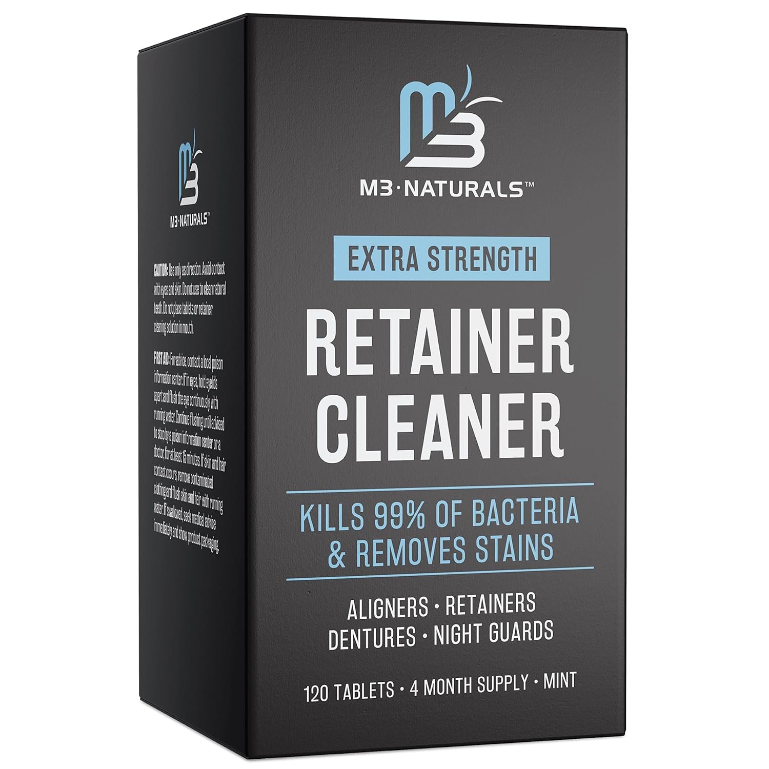 Mint Retainer Tablets Erase Stains, Odors & Plaque – 4 Months
