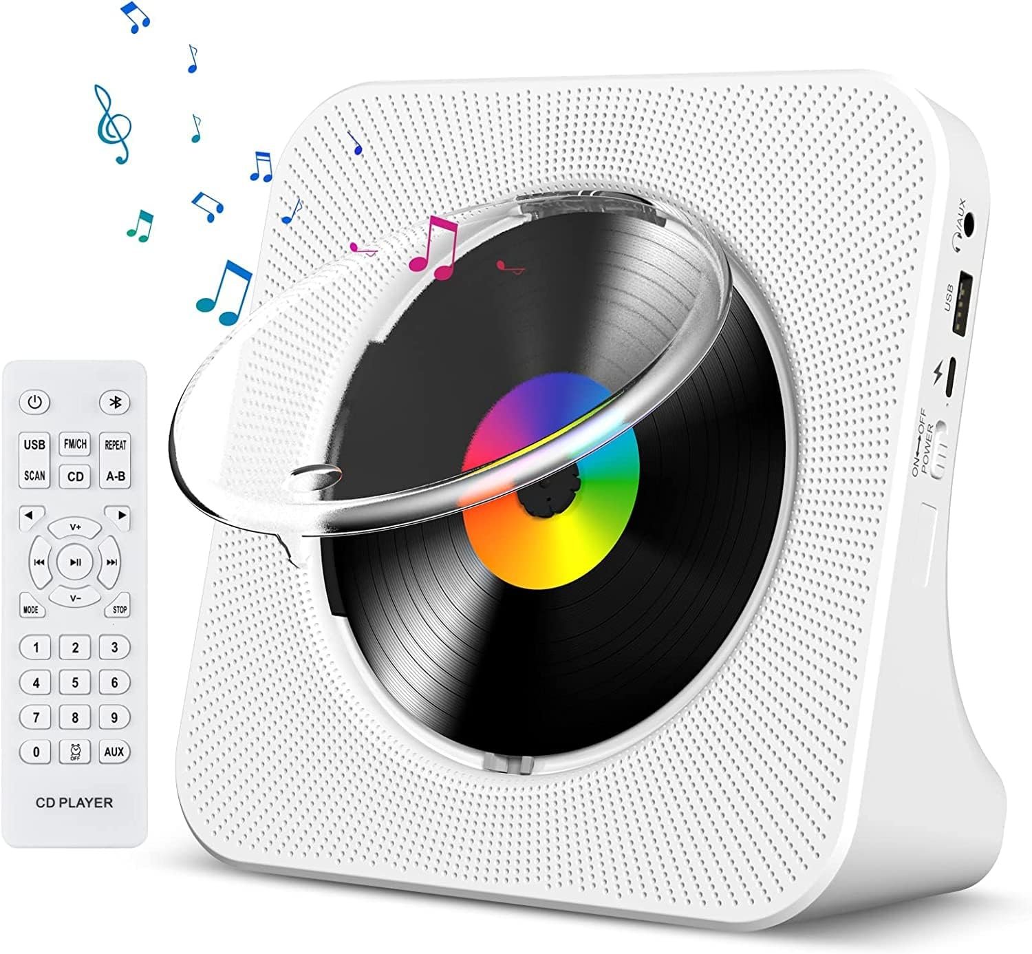 Modern CD Player with Bluetooth - Your All-in-One Audio Hub