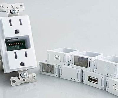 Modular Smart Home Outlet Inserts