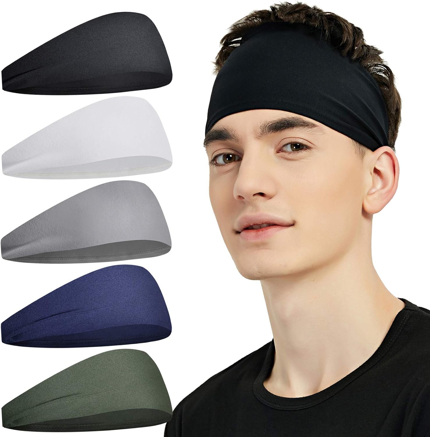 Stay Focused with Our Moisture-Wicking Sports Headbands