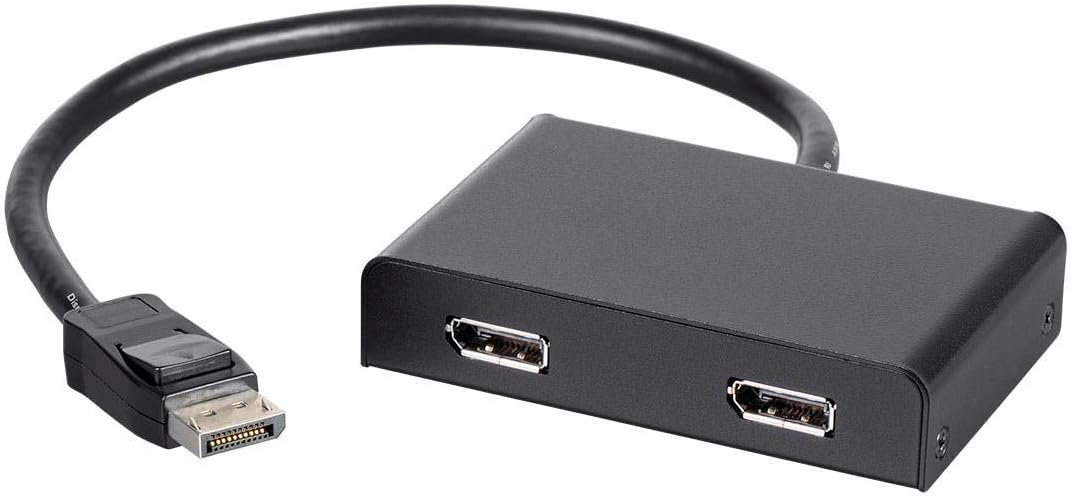 Dual DisplayPort Hub: Connect 2 Monitors to One DisplayPort