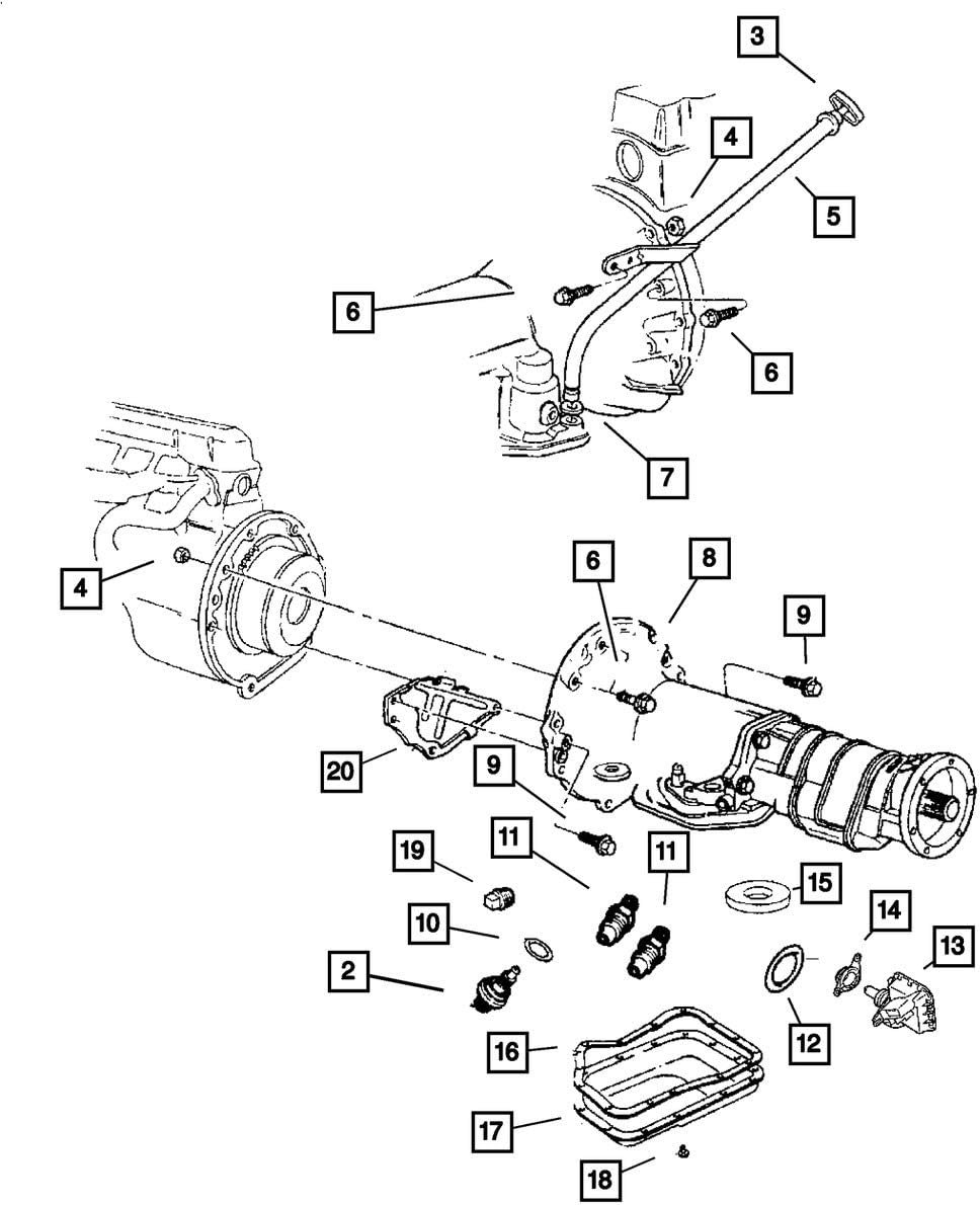 Leak-Proof Mopar Transmission Pan Gasket 4295875AC