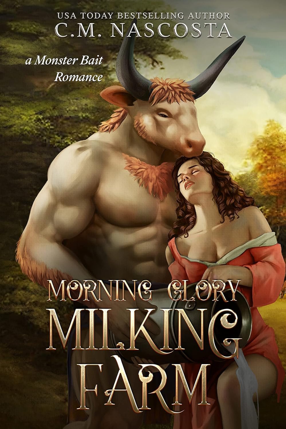Steamy Minotaur Milking Farm Romance
