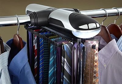 Motorized Tie Rack