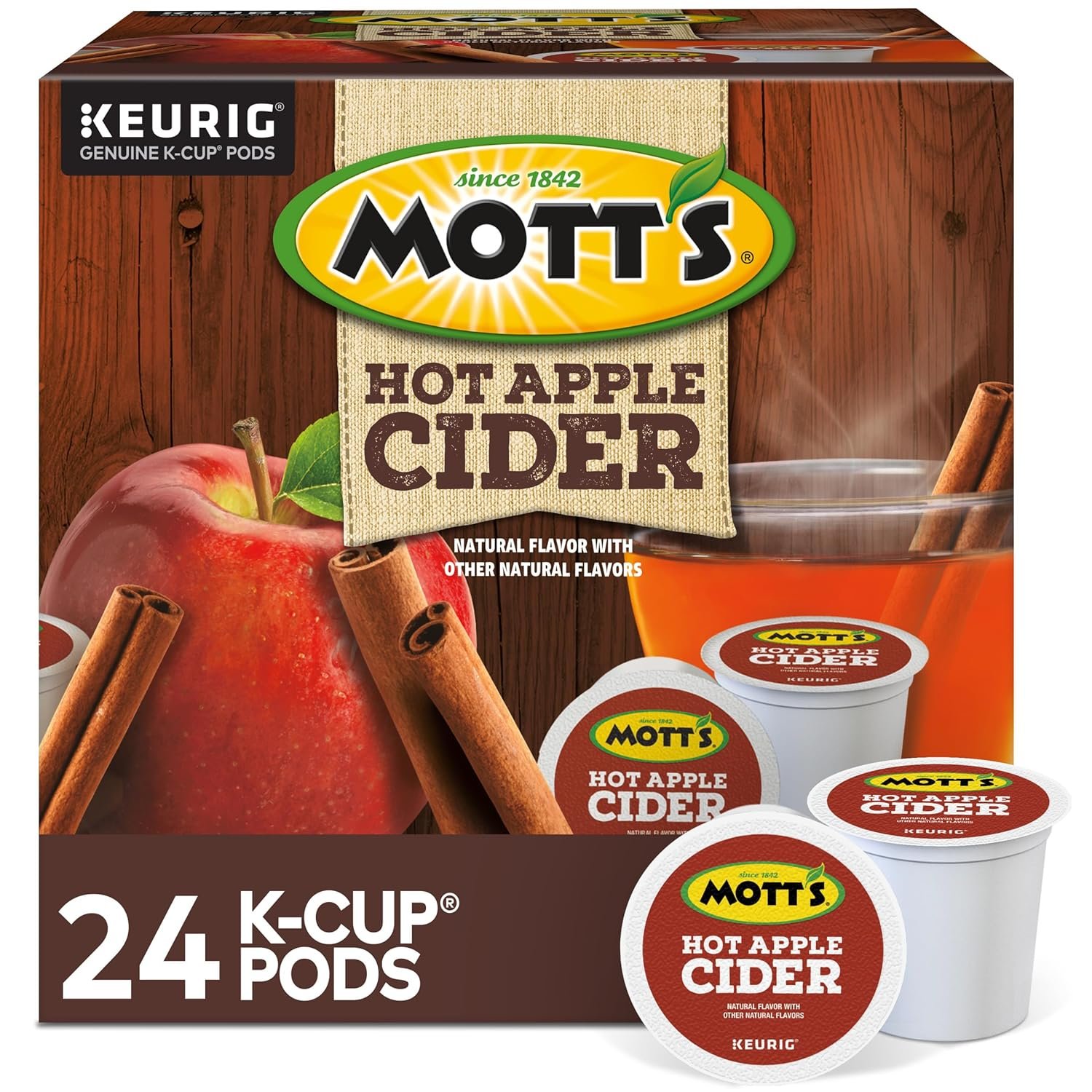 Savor Authentic Mott's Hot Apple Cider Anywhere
