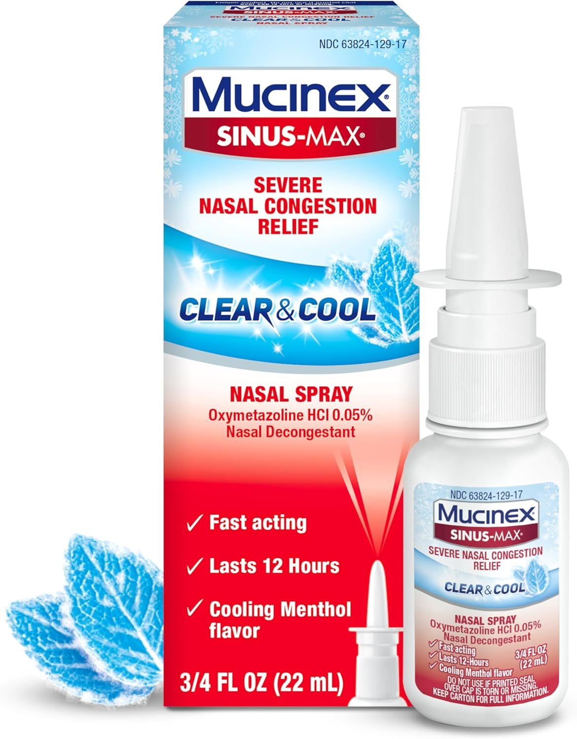 Mucinex Sinus-Max Nasal Spray - 12 Hour Relief