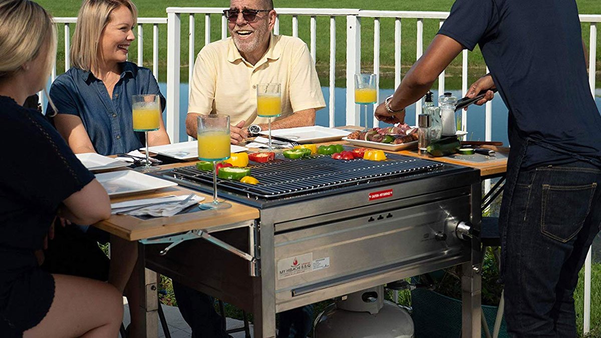 My Hibachi BBQ 3-in-1 Sit Around Grill
