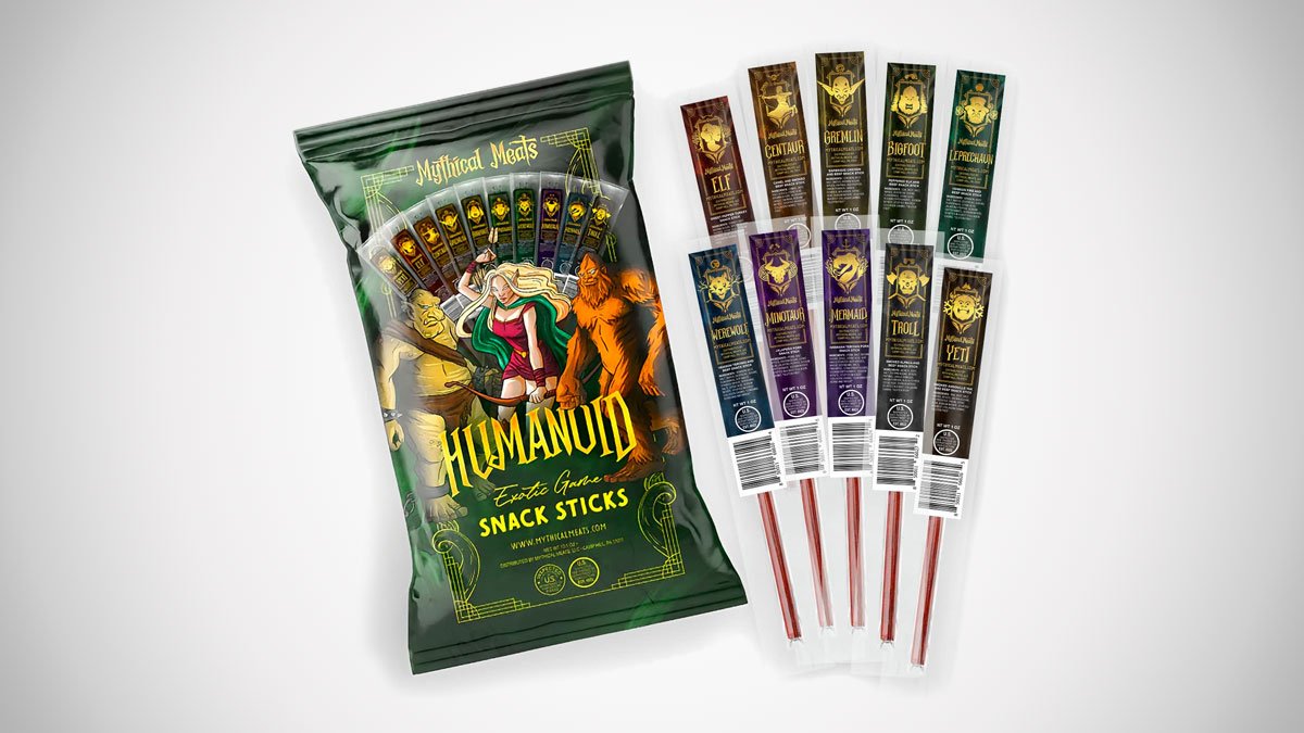Mythical Meats Humanoid Snack Sticks