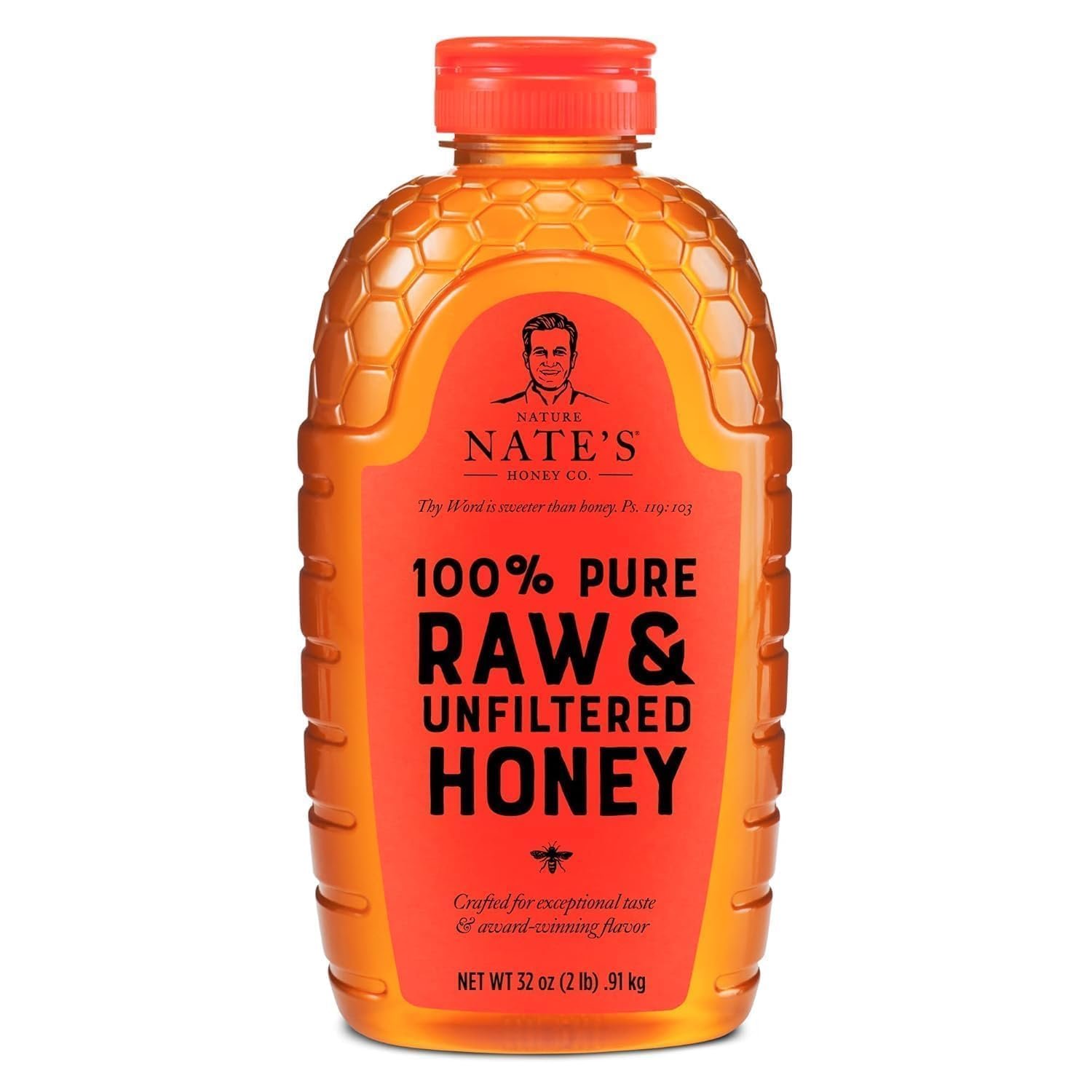 Nature Nate's Raw & Unfiltered Honey - Sweet Perfection